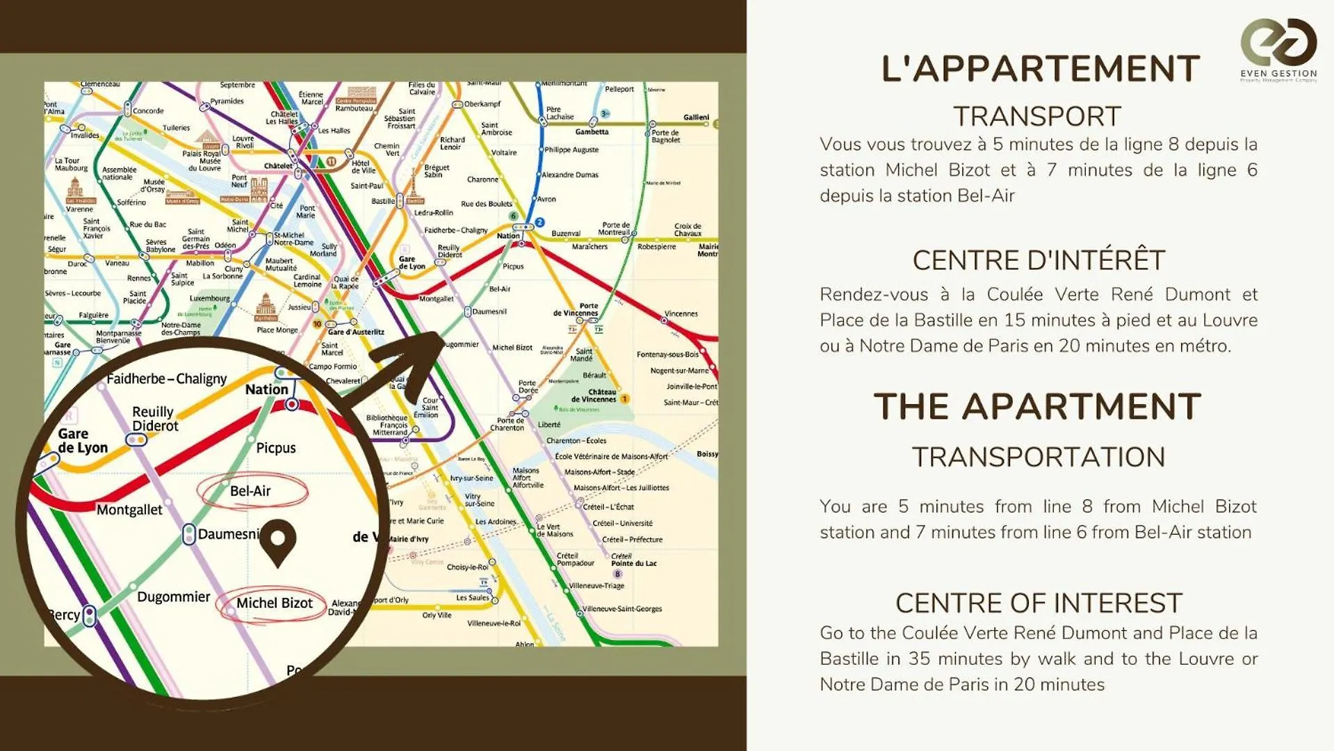 Appart 6Pers-Balcony-Paris 12-Hopital Trousseau 0*, Paris